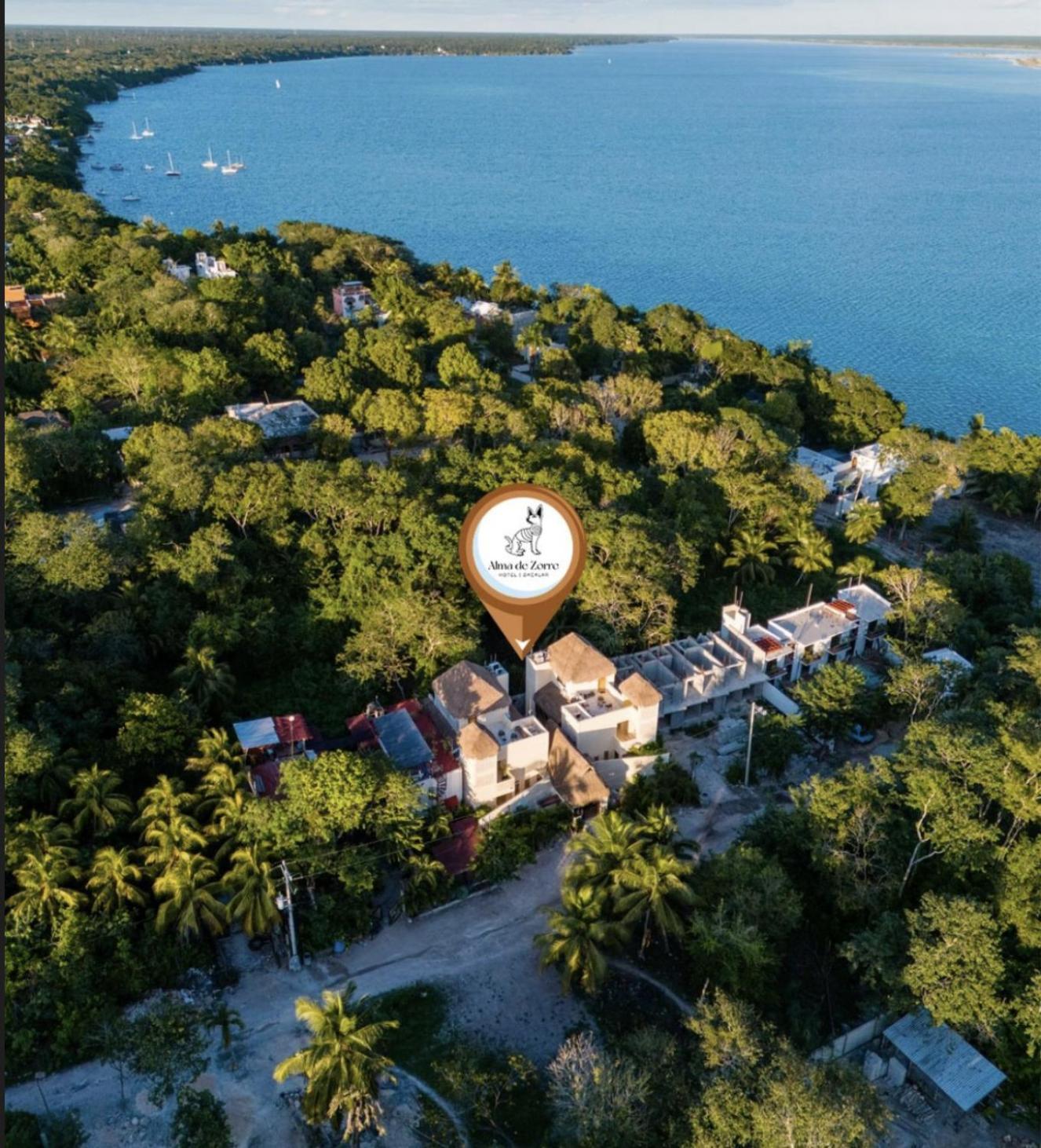 Alma De Zorro Hotel Бакалар Екстериор снимка